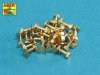 Aber 16114 AFV - Scale 1/16 Turned imitation of Hexagonal bolts 1,75 x 2,20 mm x 25 pcs. (1:16)